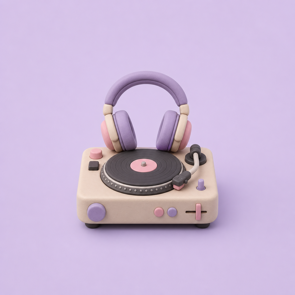 DJs wedding vendor category illustration