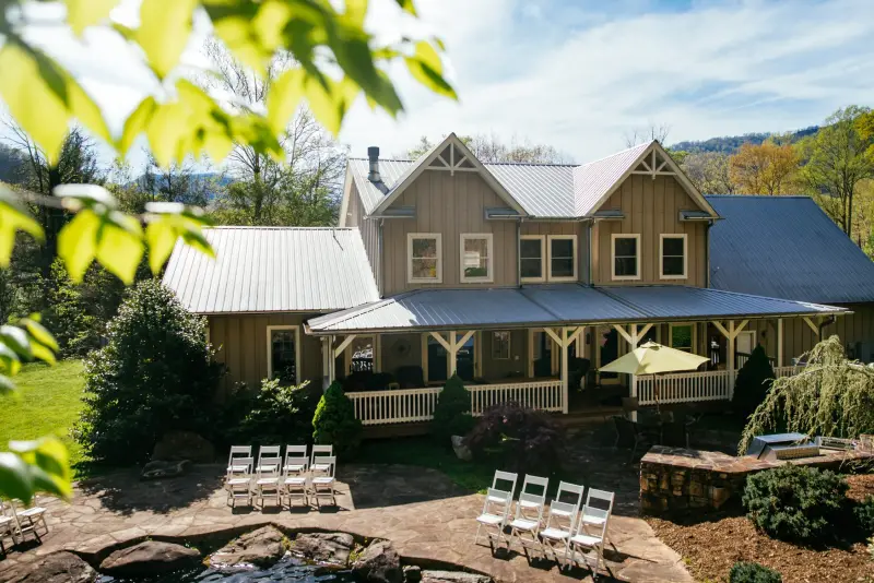 The Willow House and Social Barn