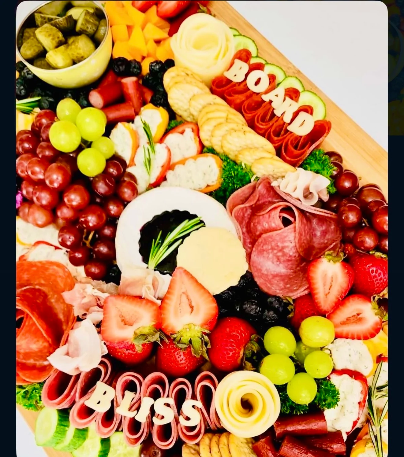 Board&Bliss Luxury Charcuterie, selected for the 2026 Greensboro photography guide